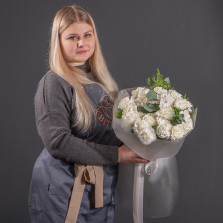 Букет "Белые Диантусы"
