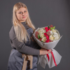 Букет «Мондіаль та скіммія»